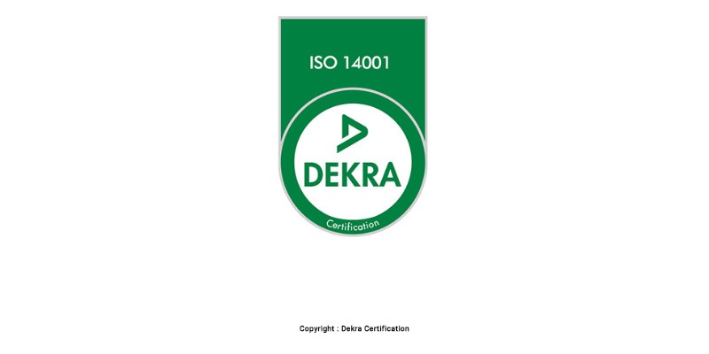 La certification ISO 14001. SEP Valorisation est certifiée.